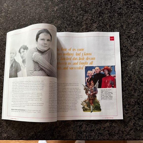 SMASHING PUMPKINS BILLY CORGAN MELLON COLLIE LYRIC OPERA OF CHICAGO PROGRAM 2025 - Picture 3 of 6